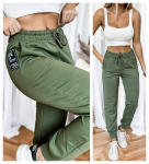 Naiste puuvillased vabaajap&uuml;ksid Simple, khaki