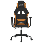 vidaXL massaažiga m&auml;nguritool, must ja oranž, kangas