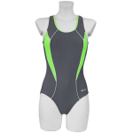 Laste ujumistrikoo Aqua-Speed Kate Junior, hall/roheline, 128 cm