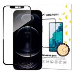 Wozinsky super durable Full Glue tempered glass full screen with frame Case Friendly iPhone 14 Pro Max Black