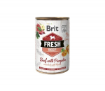 Brit Fresh Beef with Pumpkin konserv koertele 400g
