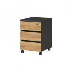 Sahtliplokk 4264, pruun/must