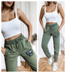 Naiste puuvillased vabaajap&uuml;ksid Newyork roheline