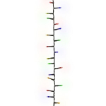 vidaXL LED-valgusriba, 3000 LEDi, v&auml;rviline, 30 m, PVC