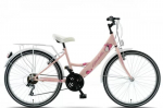 Laste jalgratas Kands Giulietta, 130-165 cm, 24" alumiiniumveljed, Shimano, Roosa