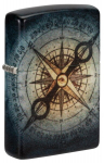 TULEMASIN ZIPPO 48562 Compass Ghost Design