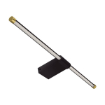 PASO led 14w must nw 1010 lm dekoratiivne smd led valgusti STR&Uuml;HM 25x600x120mm