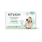 Kit&Kin h&uuml;poallergeensed lateksi ja kloori vabad teipm&auml;hkmed lamba ja &ouml;&ouml;kulli pildiga suurus 1, 2-5 kg, 40 tk