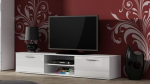 Cama TV alus Soho 180 valge/valge l&auml;ikega