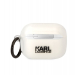 Karl Lagerfeld 3D Logo NFT Karl Head TPU - Airpods Pro , valge