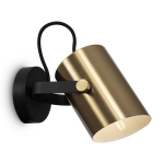 Maytoni Modern seinalamp Elori MOD079WL-01BBS Must ja messing