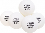 Lauatennise pallid Stiga Master, valge, 6 tk.