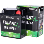 Aku Fulbat 6N6-3B/B1, 6,3 Ah 50 A EN 6V