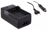 Kaamera laadija Akulaadija Canon LP-E10 (220V + automaatne 12V)