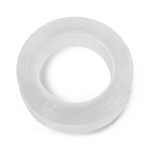 Kahepoolne teip, kinnitus, nano, korduvkasutatav, Rebel (2 mm x 30 mm x 3 m) l&auml;bipaistev