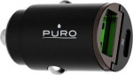 30W Power Delivery USB A auto laadija &ndash; must