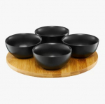 Ambition serveerimisn&otilde;u suupistetele Natural, 25x5,5x25 cm