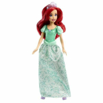 Ariel Doll 29 cm, Mattel Disney Princess Doll Dress Up and Accessories HLW10