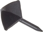 Dekoratiivnaelad 77102-P, 13*22mm, must, 50 tk.