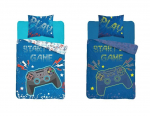 Voodipesukomplekt Gamer pimedas helendav 140 x 200, 2-osaline