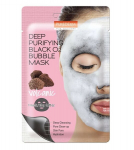 S&uuml;gavpuhastav n&auml;omask Purederm Black O2 Bubble Volcanic 20 g