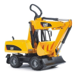 Ekskavaator Cat Bruder