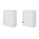 Vannitoa seinakapp SoBuy BZR19-W, valge