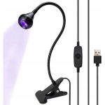 UV-lamp Zenthril 3W &ndash; Painduv kael, USB 5V toide, Lainepikkus 395&ndash;405 nm