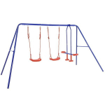 Kahe kiige komplekt koos t&auml;iendava tasakaalukiigega Ironvogel
