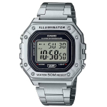 Meeste k&auml;ekell Casio Collection W-218HD-1A, h&otilde;bedane