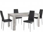 S&ouml;&ouml;gitoa m&ouml;&ouml;bli komplekt Notio Living Lori 160 /Barak, helehall/valge