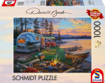 Schmidt Spiele pusle Darrell Bush: Campingidyll am See (1000-osaline)