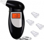 Kaasaskantav elektrooniline alkomeeter, professionaalne alkoholitester 4 huulikuga