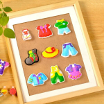 Loominguline komplekt: 6 kipsfiguuri lastele maalimiseks
