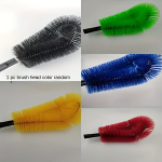 8-jalane teleskooppne vihmaveerenni puhastusriist topeltpeadega - roostevaba terasvarras lihtsaks lehtede ja prahi eemaldamiseks.