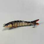 10/14cm vajunud voblerid, kalastusp&uuml;&uuml;nised, liigendatud lant, 8-osaline ujumisant, 10cm/11G
