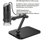 1 komplekt LED USB Digitaalne Mikroskoop Kooli&otilde;pilasele 360&deg; Paigaldus.