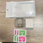 Kaitseklaas-kile "iWatch" kellale, 3 tk, 49 mm