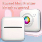 Mini Printer Telefonile ja Androidile, Juhtmevaba Fotoprinter.
