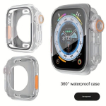 Apple Watch Ultra 360&deg; t&auml;iskaitsekaaned 40mm 41mm 44mm 45mm jaoks., Skaidrus