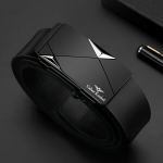 Automaatse Pandlaga Trendikas Nahkv&ouml;&ouml; Meestele Kingitus, Juoda