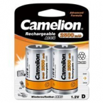 Patareid Camelion Rechargeable Batteries Ni-MH, D/HR20, 2500 mAh, 2 tk