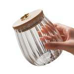 2TK Klaasist Teehoidlad, Jaapani Stiil &Otilde;hukindlad Purkid, Apvali arbatos skardinė {2 vnt.}