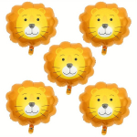 5-Komplekt Lion Foliumpallid - Metsa Loomapeo S&uuml;nnip&auml;evaks