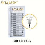 RITALASH 156Tk 10D 0.05 Kitsas F&auml;nnid Peenike Alus Ripsmepikendused., 10D 0,05 D 8MM