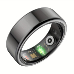 GWENLAND Roostevaba Terasest Nutis&otilde;rmus - Juhtmevaba, Veekindel, Sammuloenduriga, Spordirežiimiga, USB Laetav, &Uuml;hilduv Nutiseadmetega, Juoda