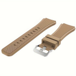 Stiilne Meeste 22mm Silikoon Rihm Huami Amazfit ja Samsung jaoks., Rie&scaron;utas rudas