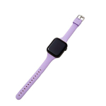 Moodne Silikoonist Kellarihm Liblikklambriga, Reguleeritav Ja Veekindel, &Uuml;hildub Apple Watchiga., Levandos