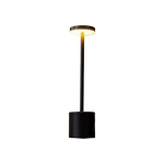 Kaasaegne LED-laualamp - Laetav, Traadita ja Kaasaskantav USB-laadimispordiga, Puutekontroll, 3 V&auml;rvi Režiimi - Ideaalne Kodubaari Dekoratsiooniks