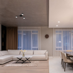 Sisevalgusti Videx 3 x GX53, must